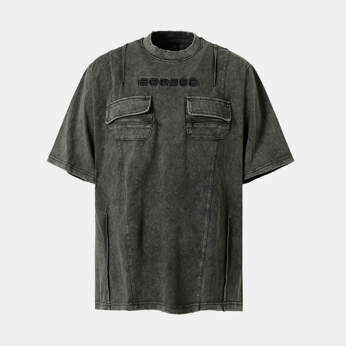 Utility Pocke | Washed T-Shirt - Santo 