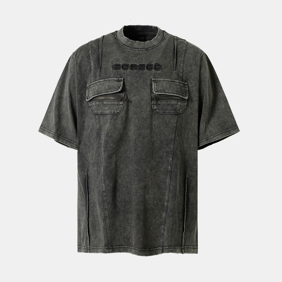 Utility Pocke | Washed T-Shirt