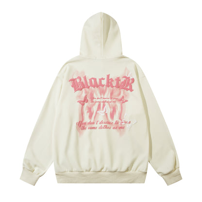 Gothic Butterfly Print | Oversized Hoodie - Santo 