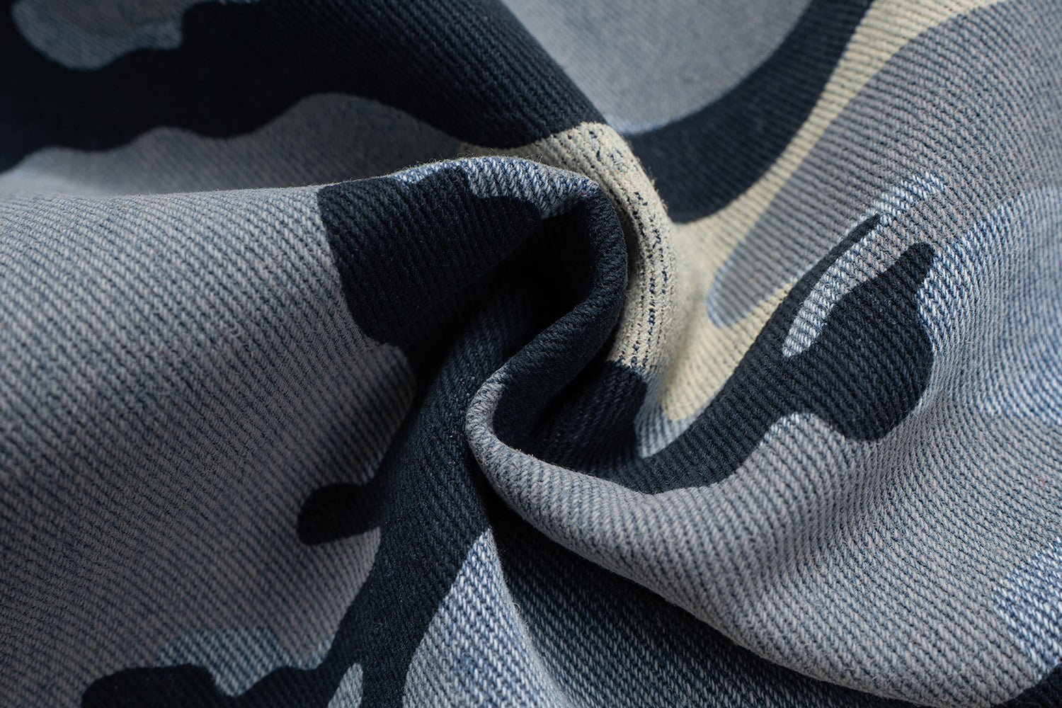 Camo Wide Leg | Baggy Jeans - Santo 