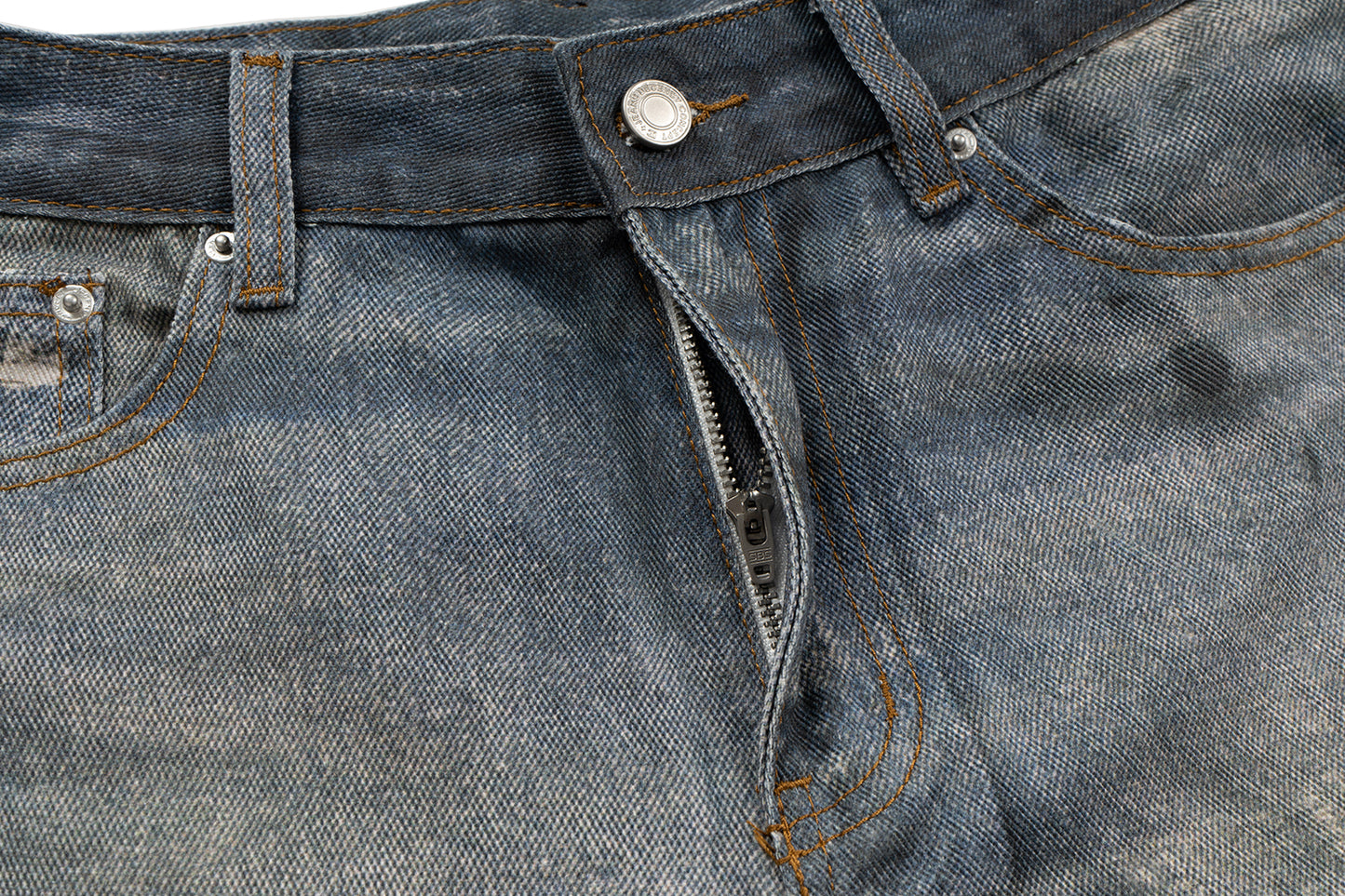 Snake Patch Destroyed | Distressed Jeans - Santo 