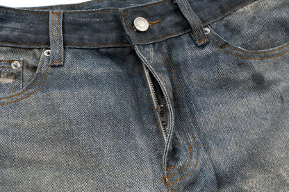 Snake Patch Destroyed | Distressed Jeans - Santo 