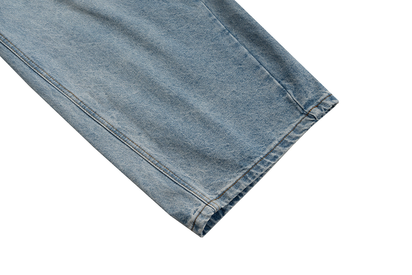 Stacked Washed Blue | Wide Jeans - Santo 