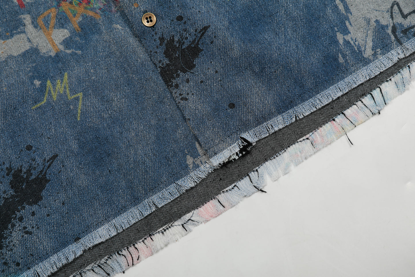 Vintage Graffiti | Denim Shirt - Santo 