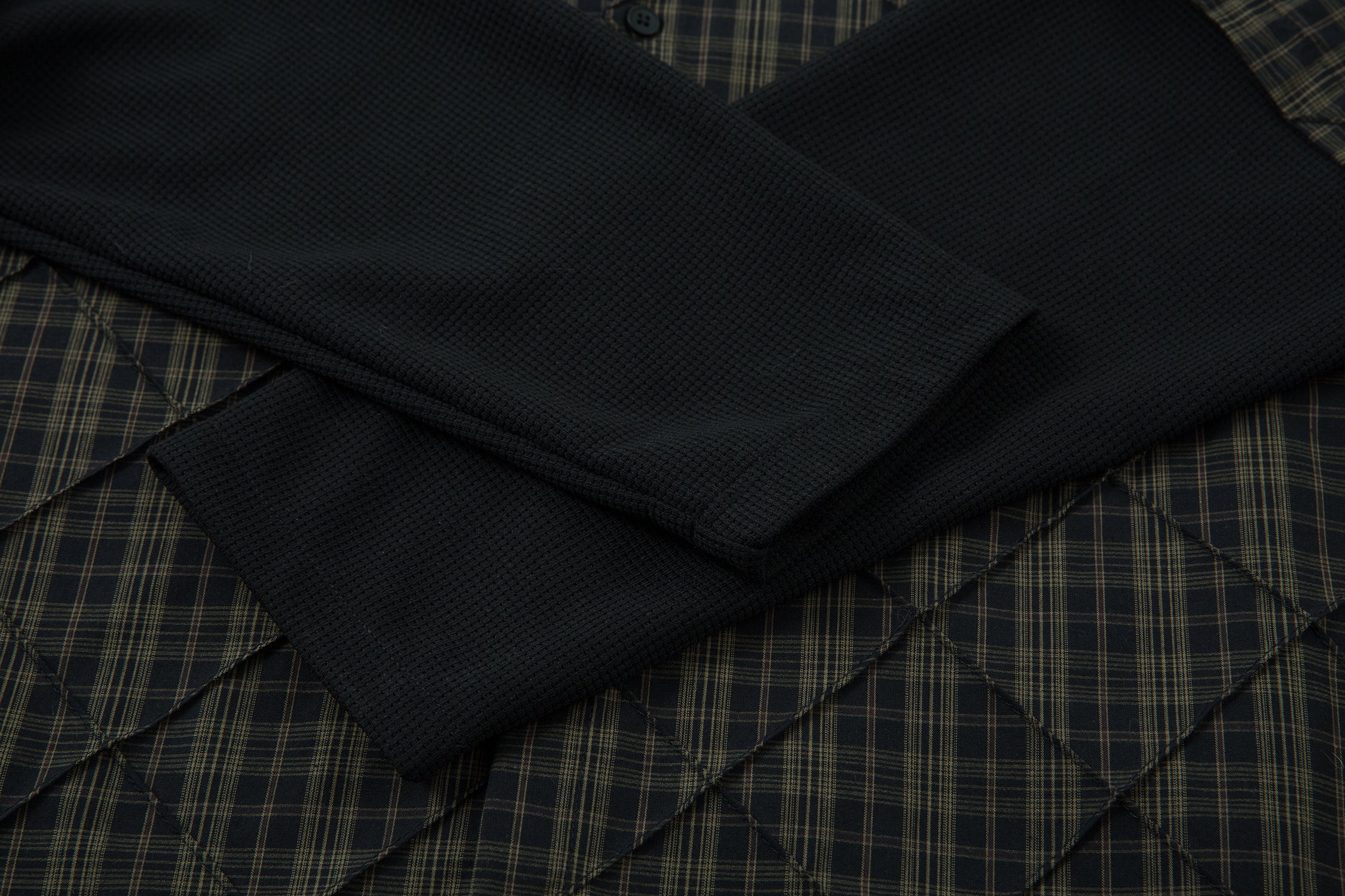 Layered Plaid Shirt | Street Sweatshirt