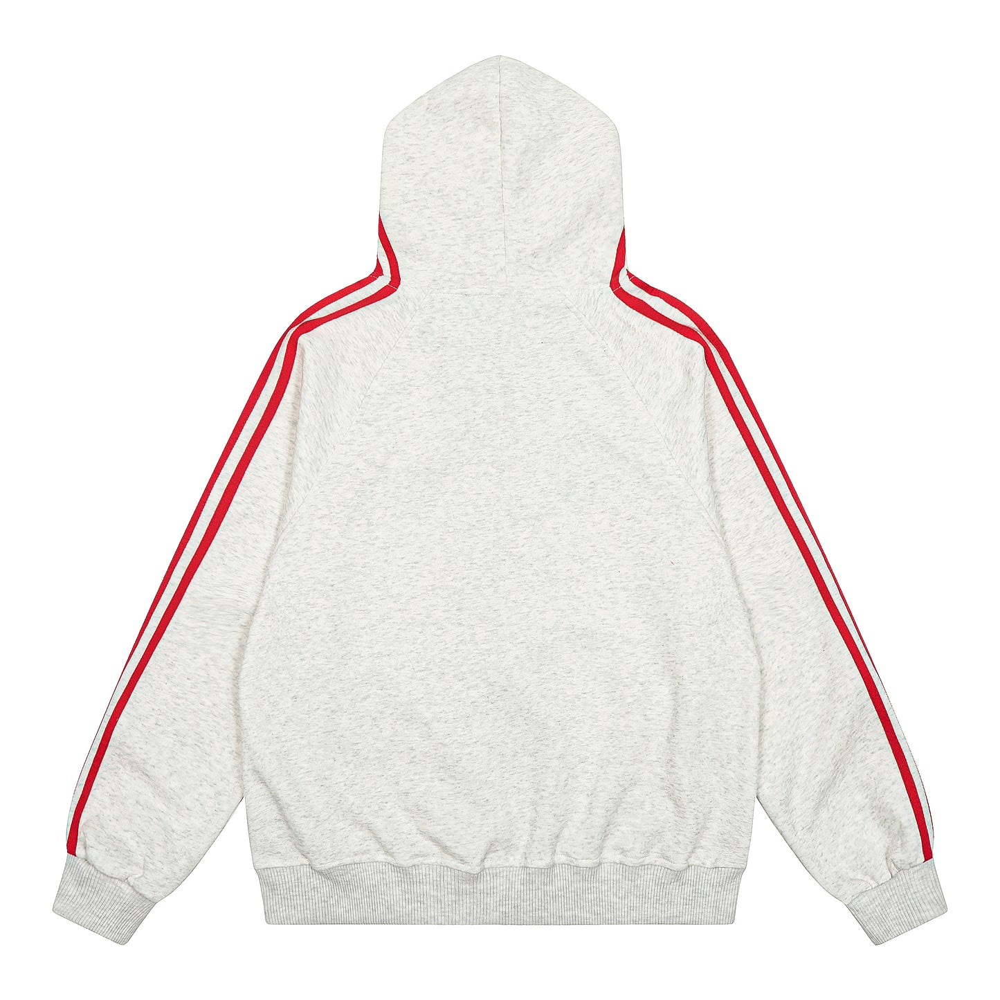 Retro Stripes | Varsity Zip Up Hoodie - Santo 