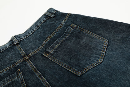 Star Patch Destroyed | Baggy Jeans - Santo 