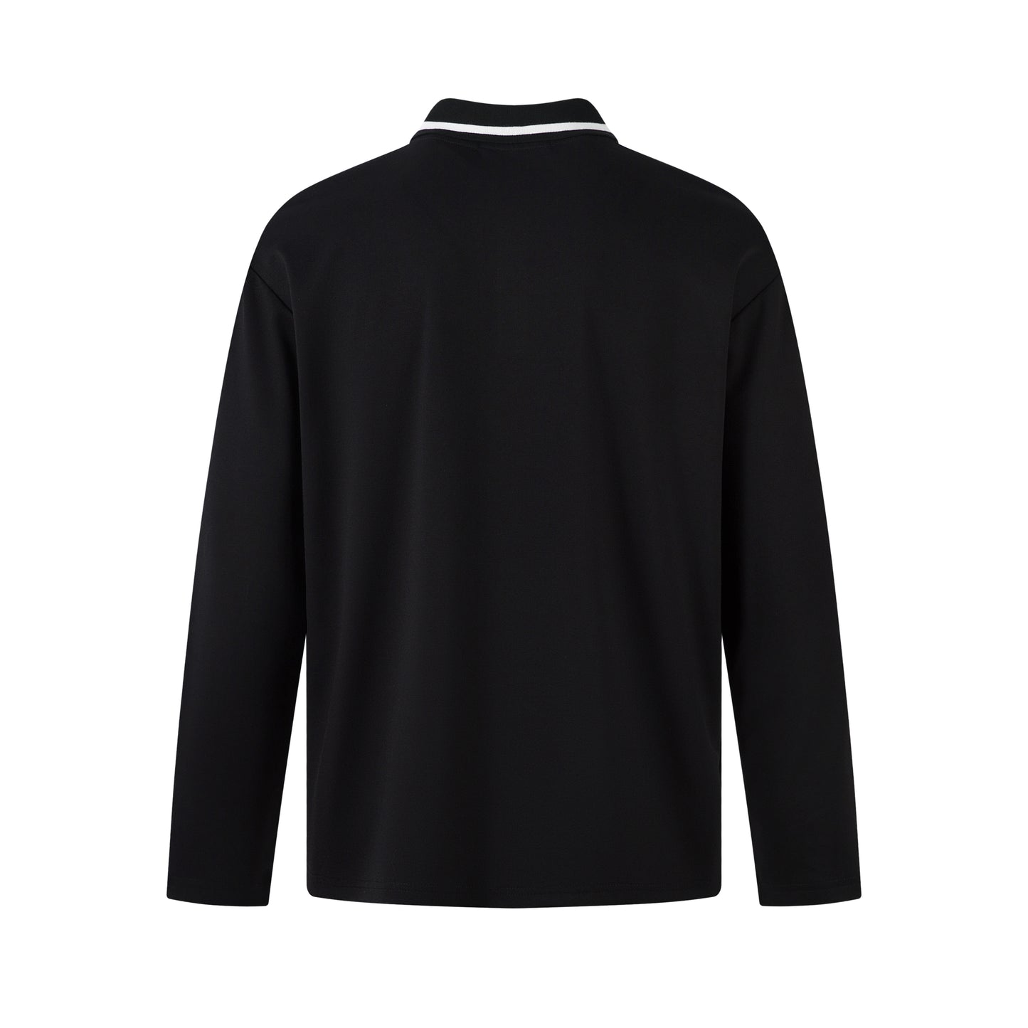 Colorblock Striped Athletic | Polo Sweatshirt - Santo 