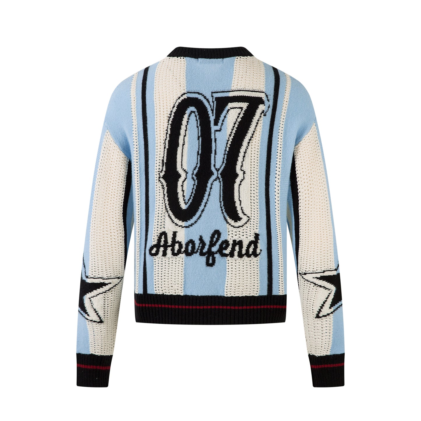 Striped Varsity | Knit Racing Sweater