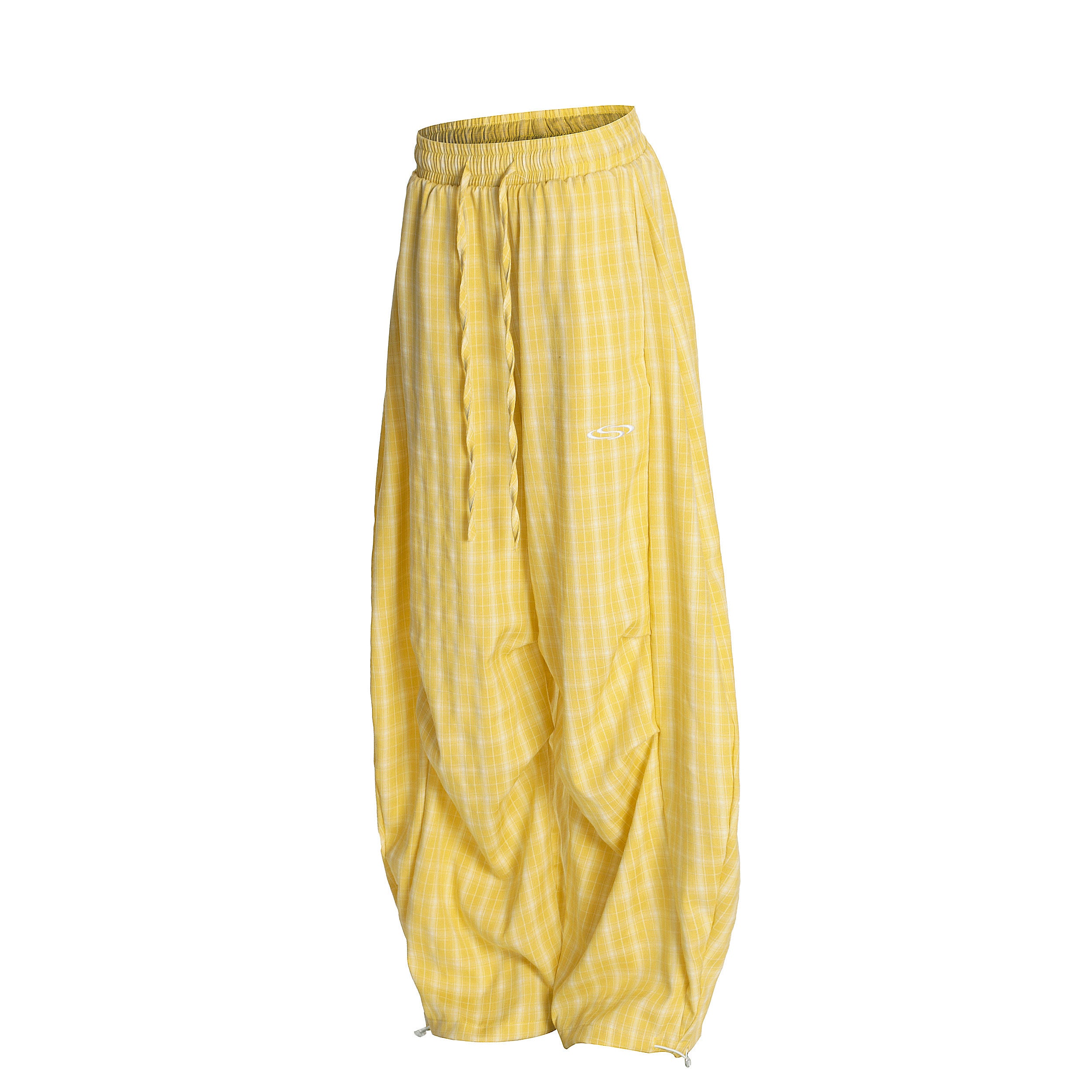 Checkmate Fit | Plaid Drop-Crotch Joggers