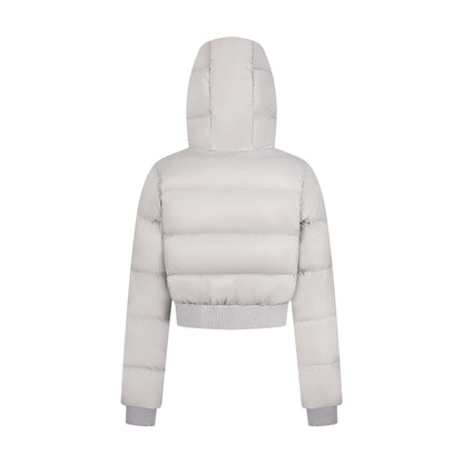 Urban Bloom | Camo Lined Puffer Jacket