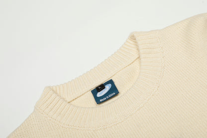 Bow Cats | Cozy Cartoon Knit Sweater - Santo 