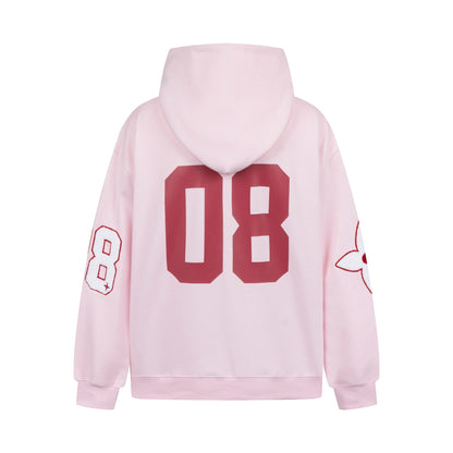 Varsity 08 | Graphic Zip-Up Hoodie