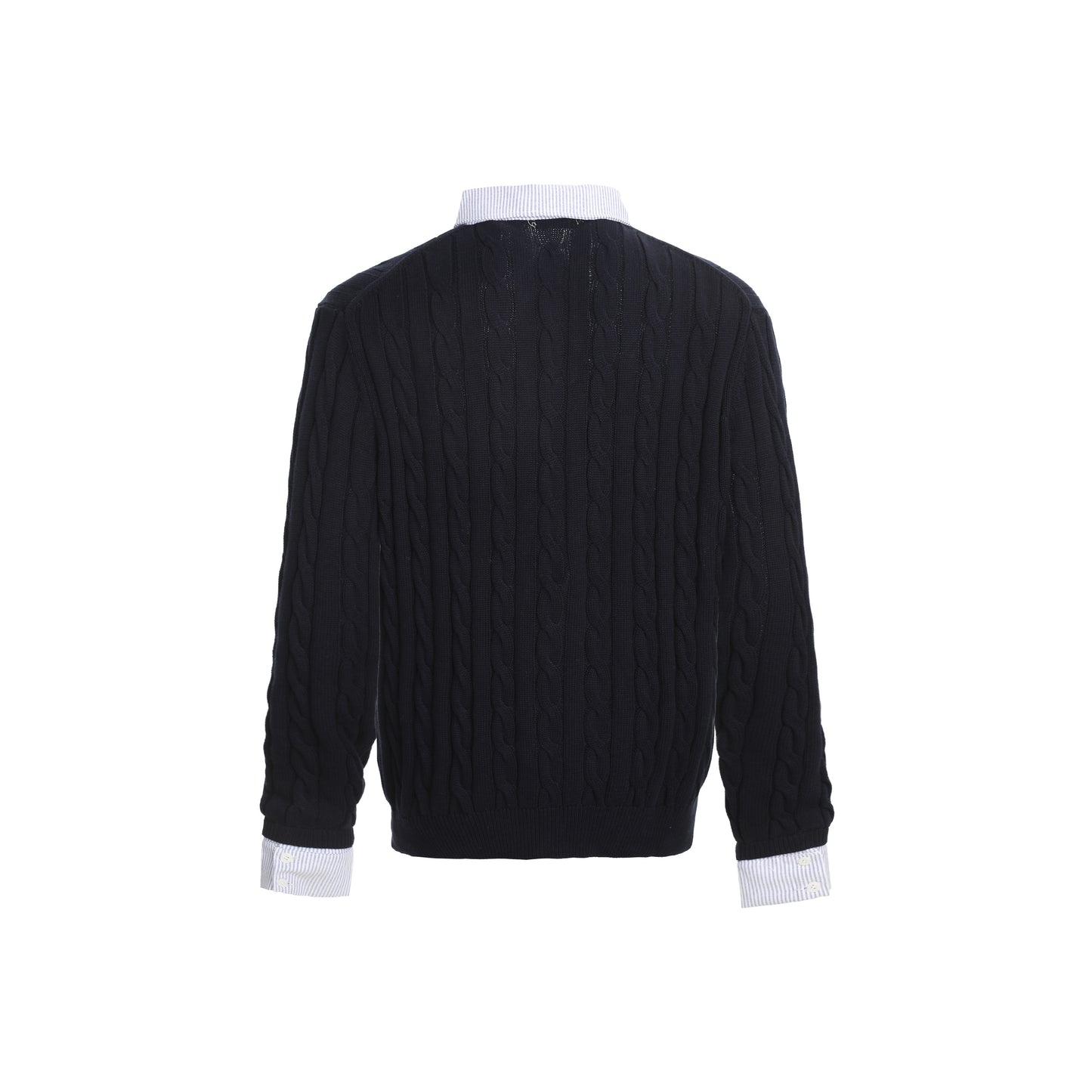 Fuzzy Pup | Dog Sweater with Colorful Knit Scarf