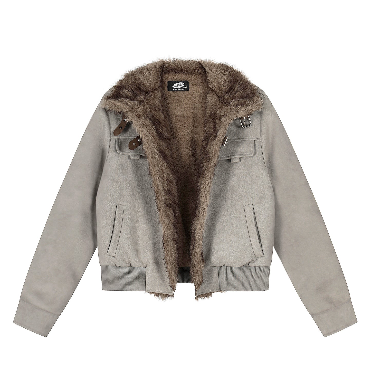 Woolly Herd | Oversized Sweater with Fluffy Sheep Pattern - Santo 