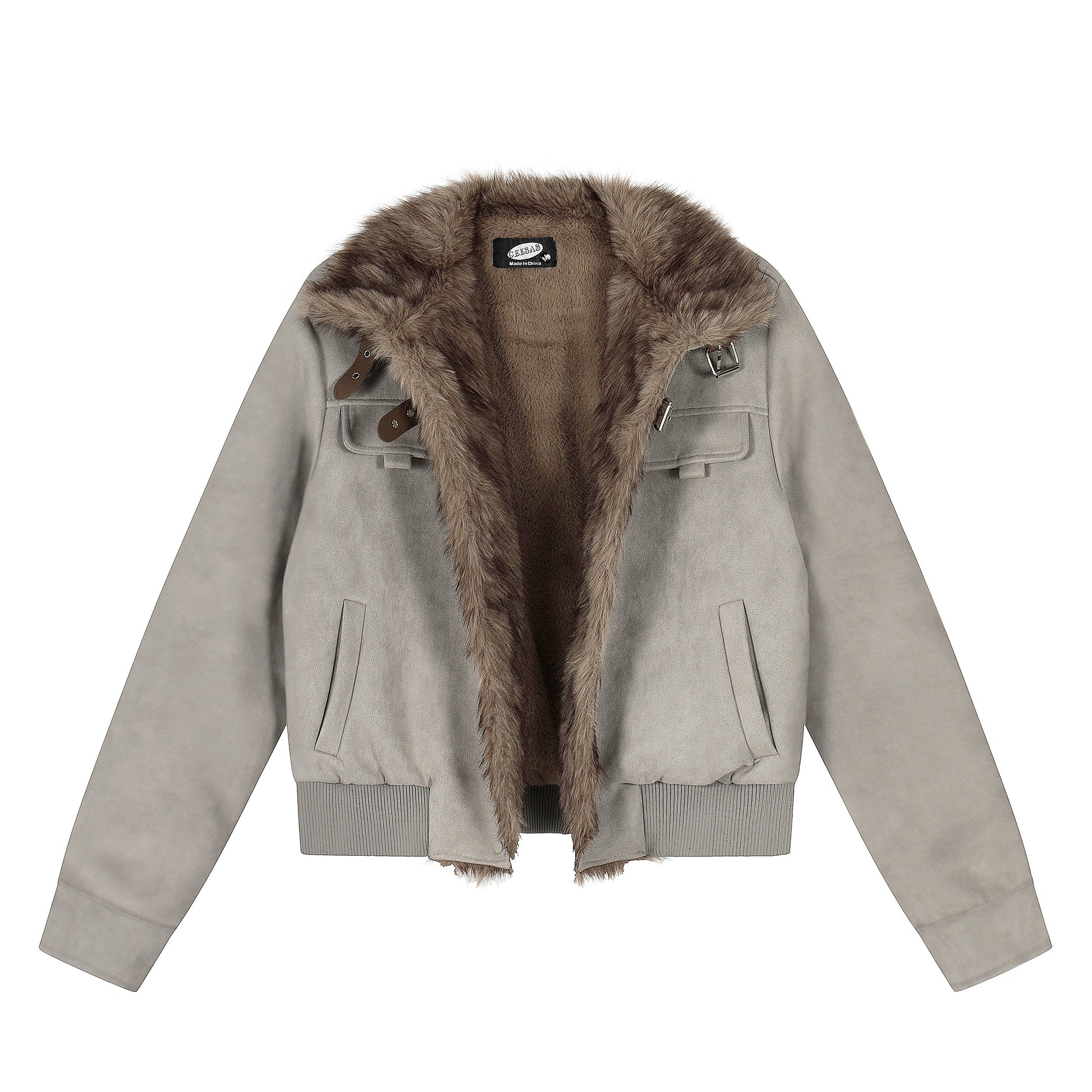 Woolly Herd | Oversized Sweater with Fluffy Sheep Pattern - Santo 