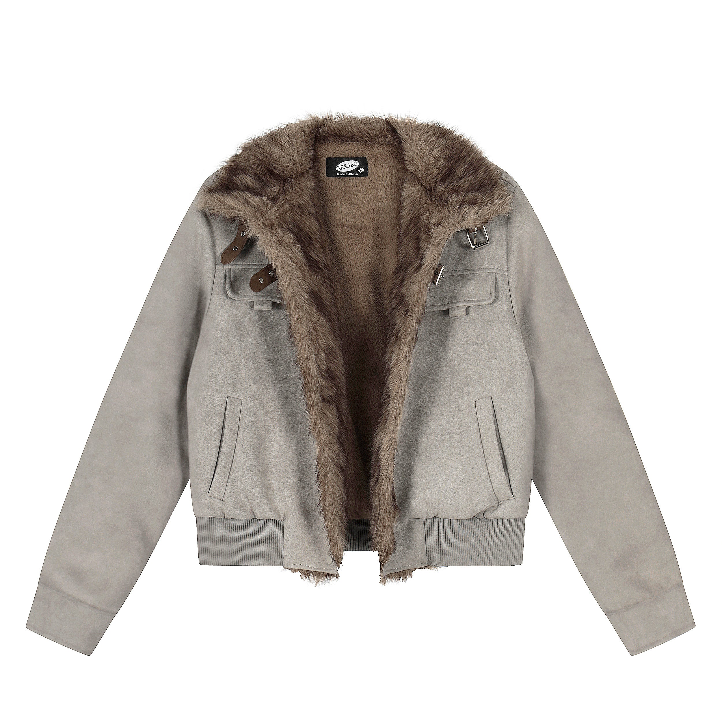 Woolly Herd | Oversized Sweater with Fluffy Sheep Pattern