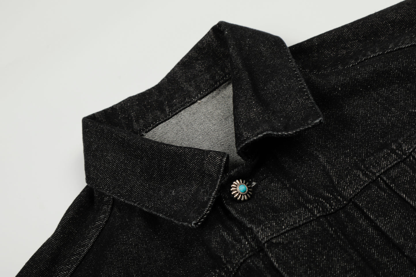 Fortune Grip | Buckled Washed Denim Jacket - Santo 