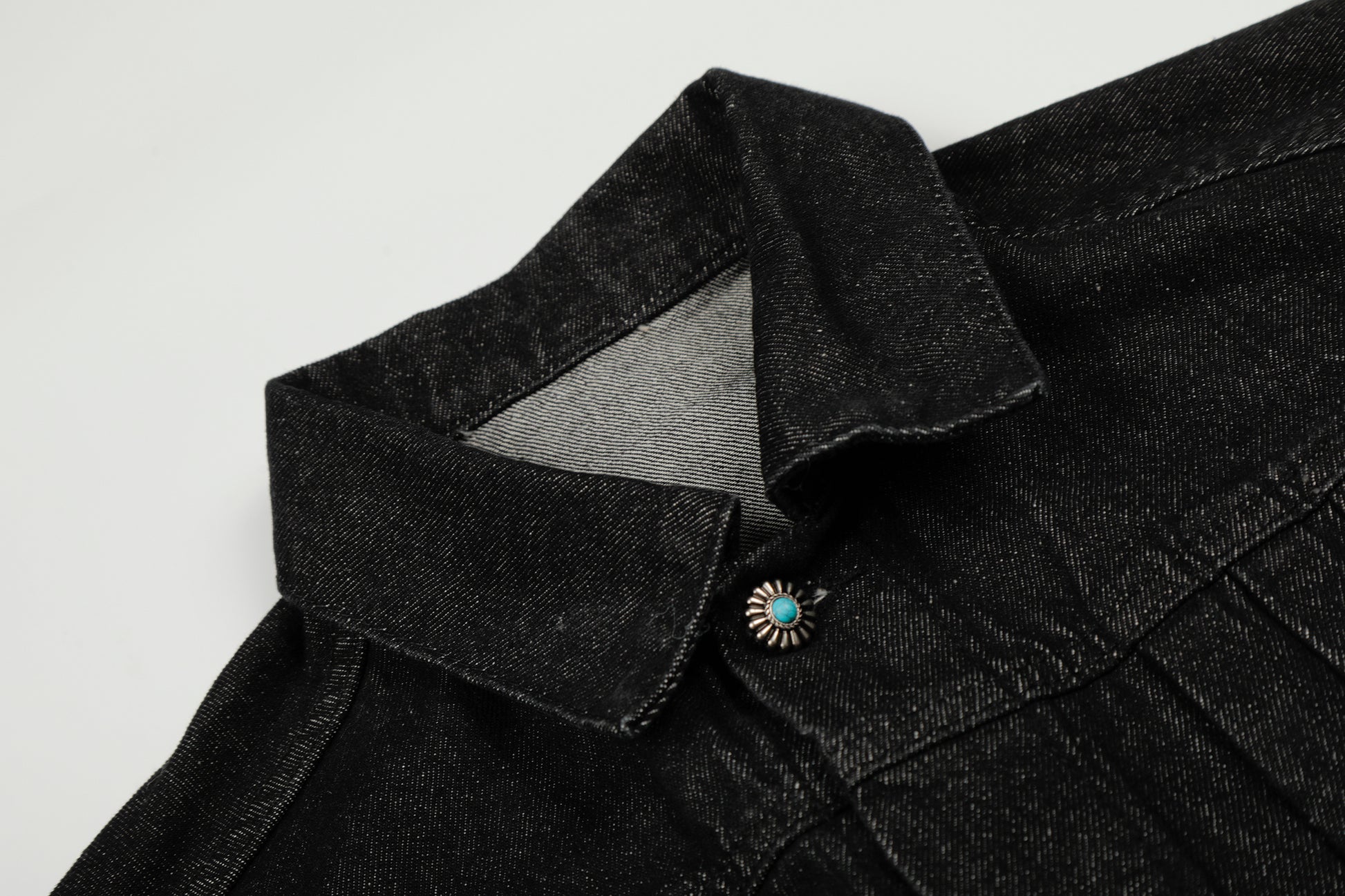 Fortune Grip | Buckled Washed Denim Jacket - Santo 