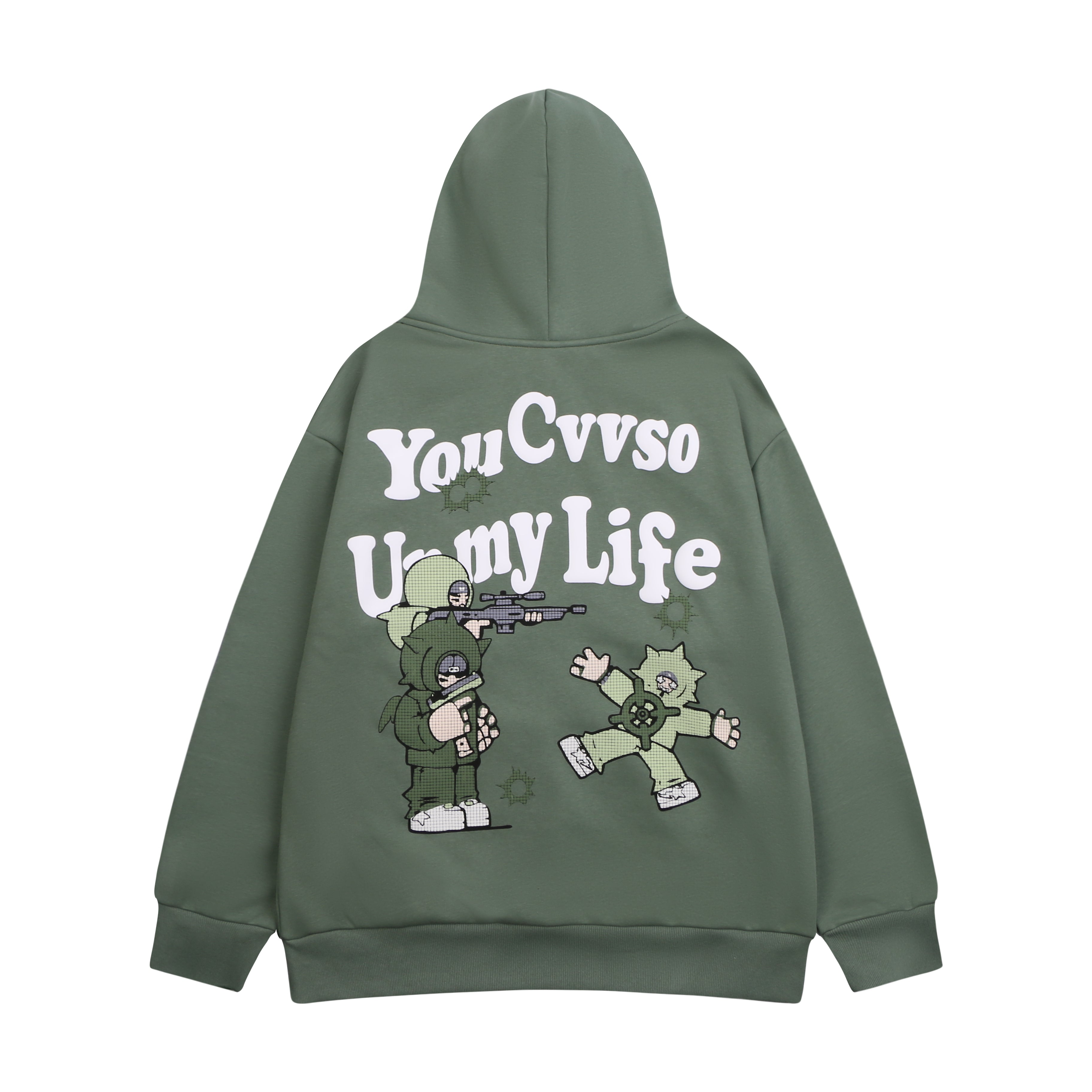 Street Cartoon | Casual Graphic Hoodie