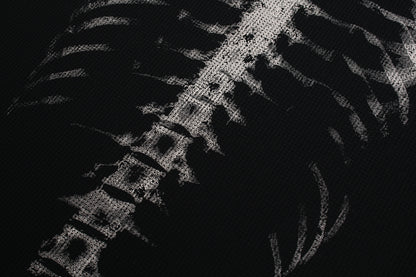 X-Ray Skeleton | Waffle Long Sleeve T-Shirt - Santo 