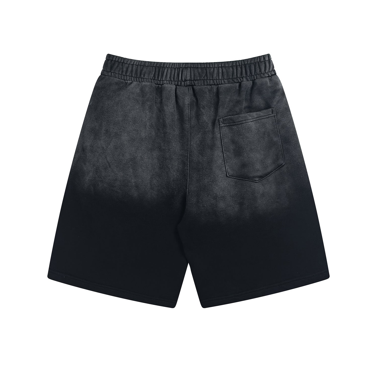 Shadow Craft | Acid Wash Stretchy Shorts - Santo 