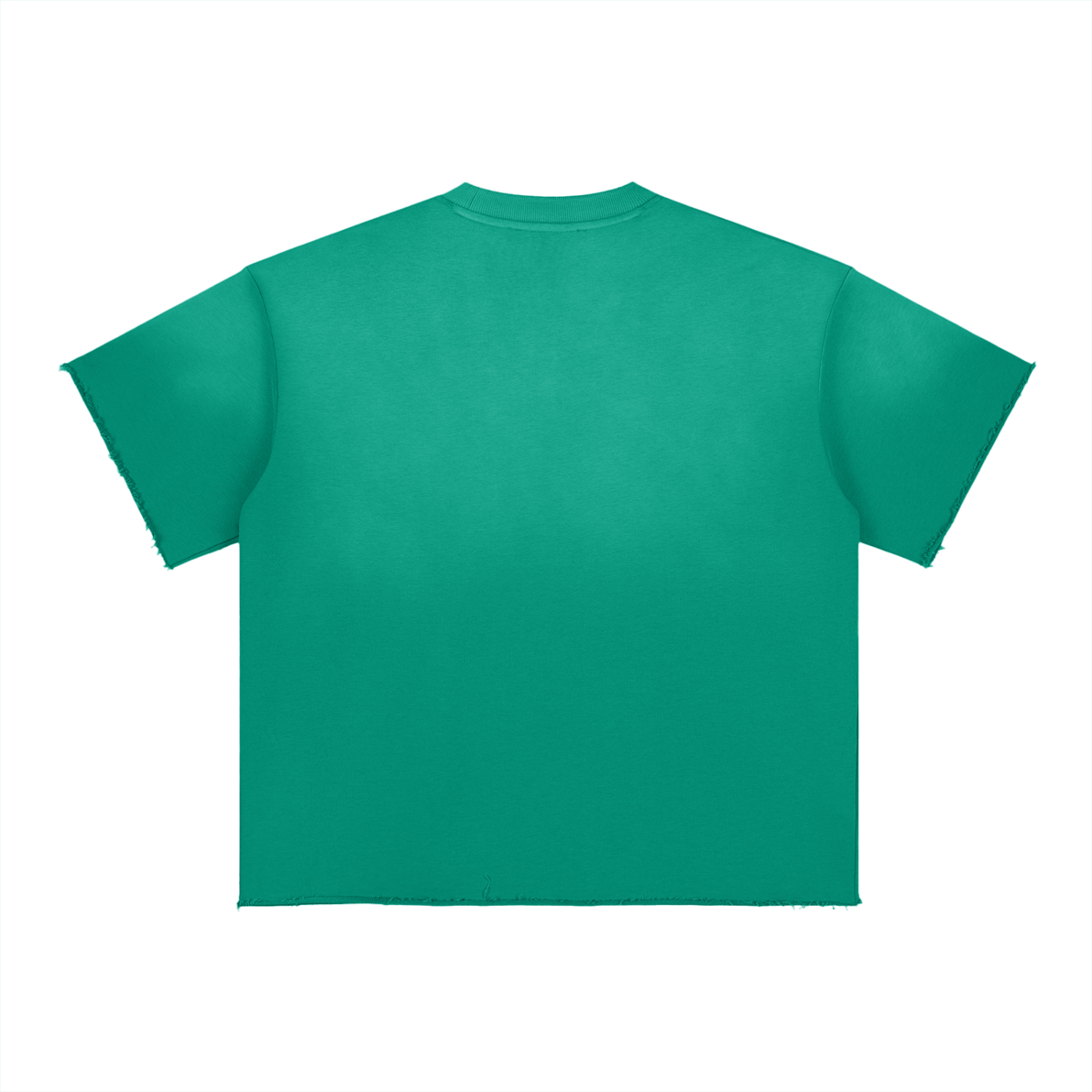Faded Raw Edge T-Shirt