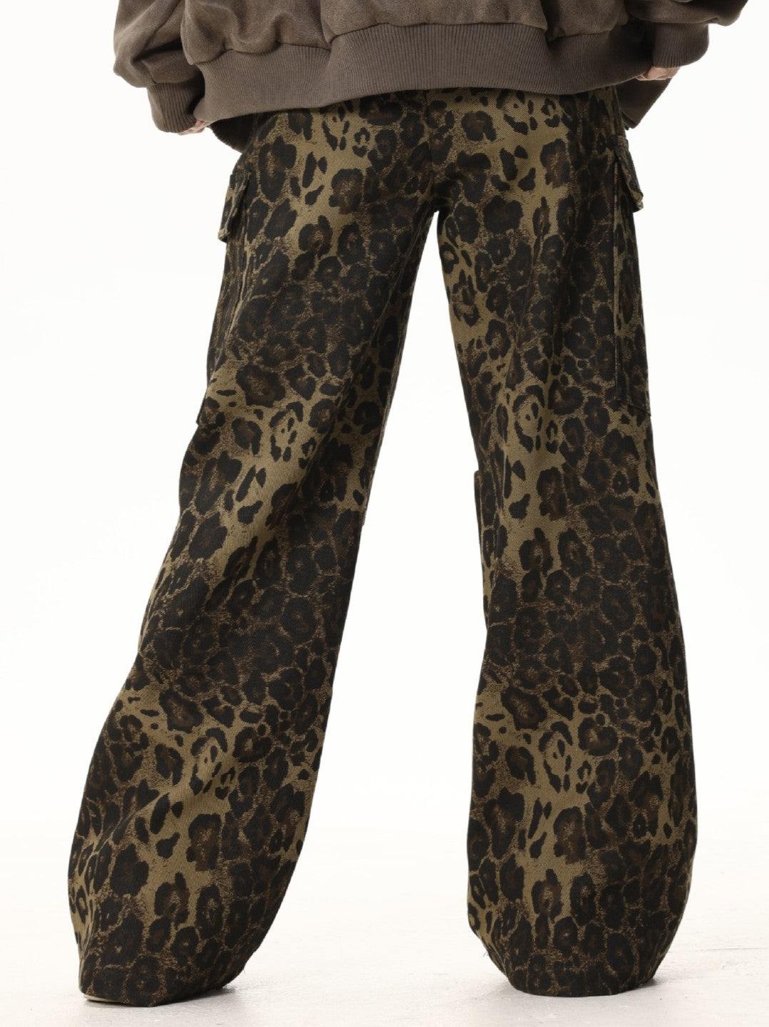 "Leopard Print" Jeans - Santo 