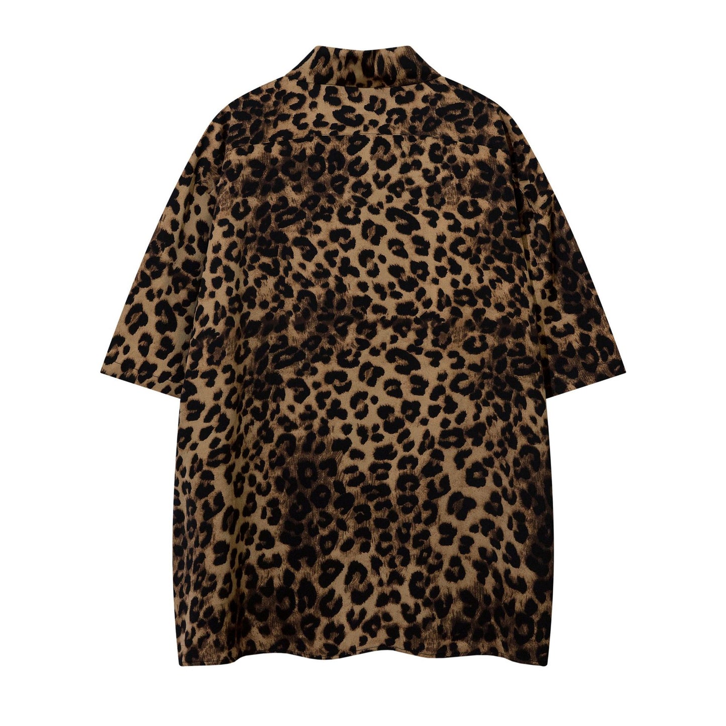 "Leopard Print Short Sleeve" T Shirt - Santo 