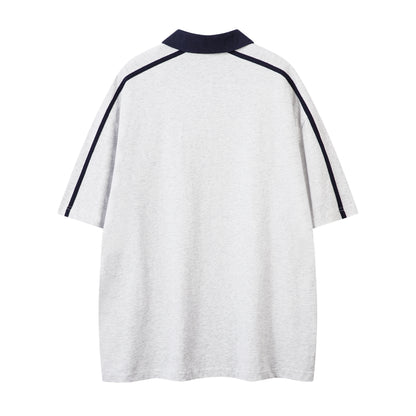 NO.9 | Sporty Polo Soccer Jersey - Santo 