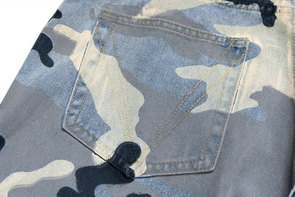 Camo Wide Leg | Baggy Jeans - Santo 