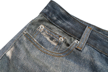 Snake Patch Destroyed | Distressed Jeans - Santo 