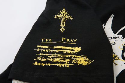 Street Graffiti Style | Layered Sweatshirt - Santo 