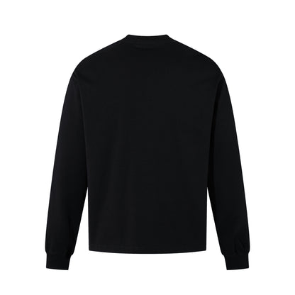 Pearl Letter | Long Sleeve T-Shirt - Santo 