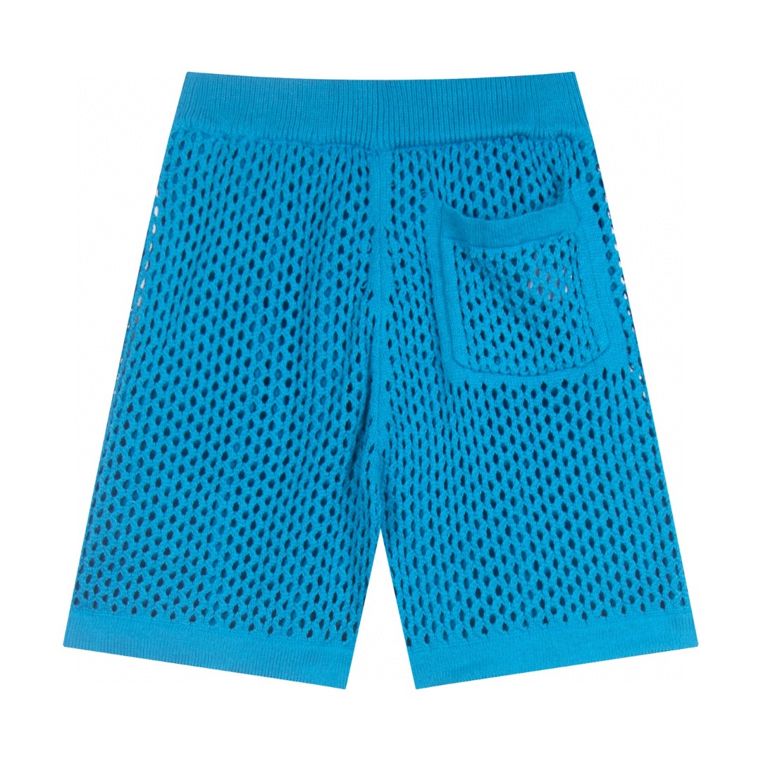 Mesh Stripe Knit | Baggy Shorts - Santo 