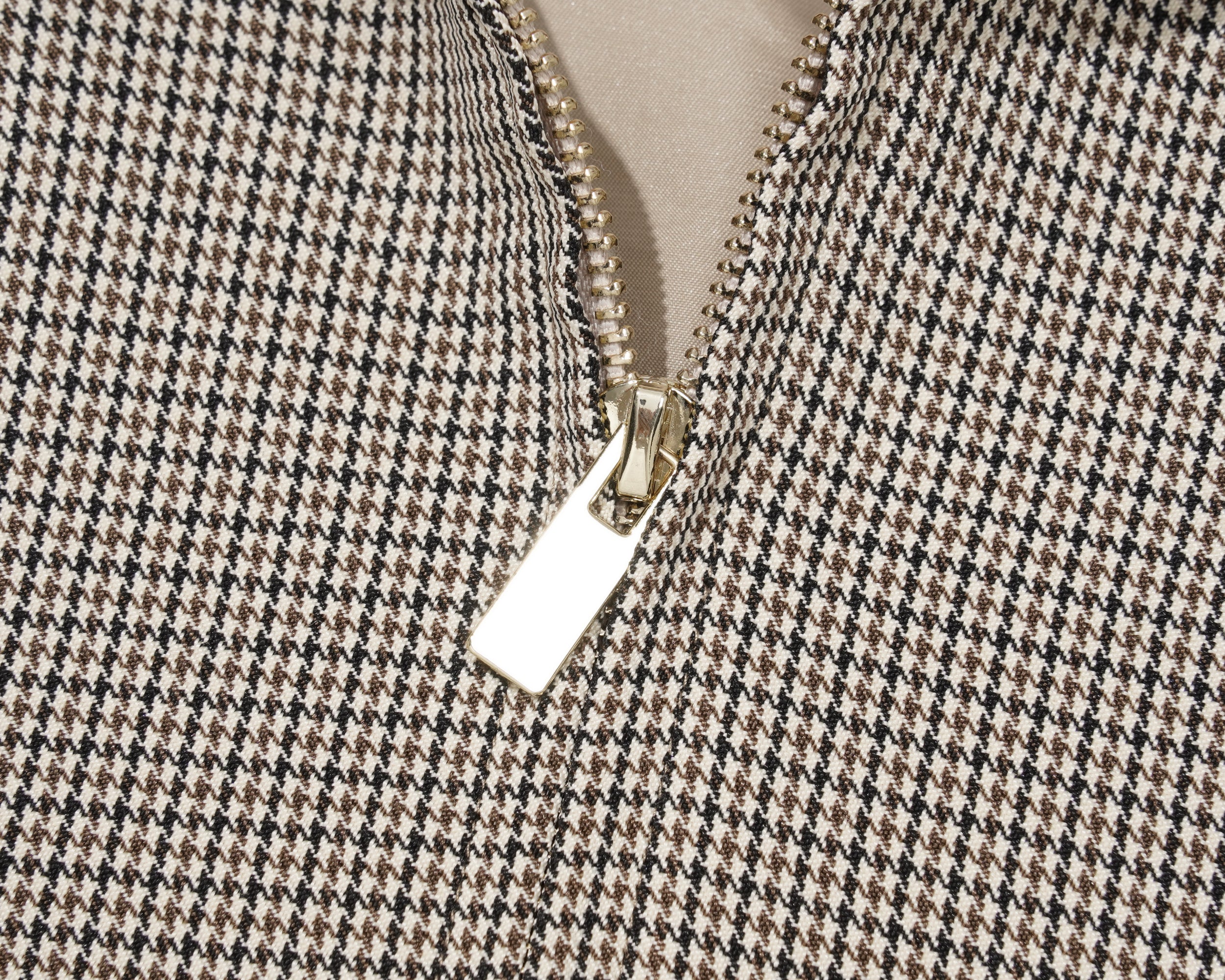 Houndstooth | Zip Jacket