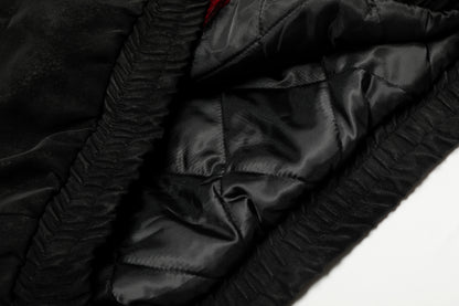 Dark Contrast | Hooded Winter Jacket