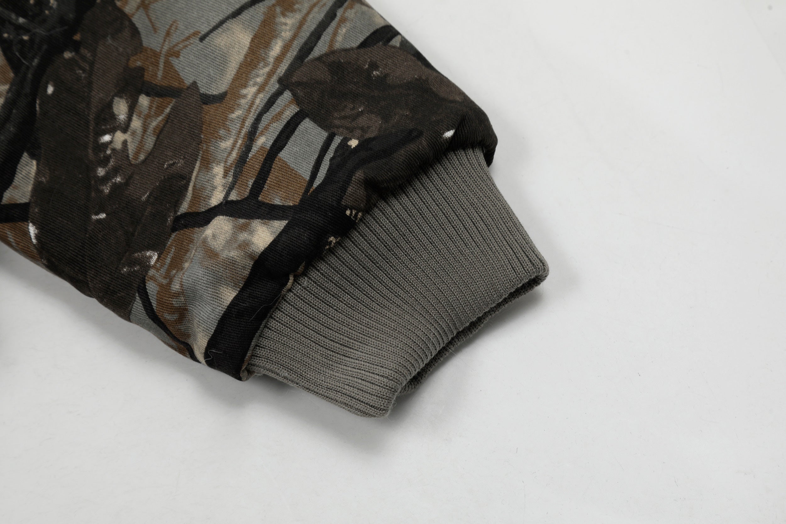 Faux-Fur Lined | Camo Hooded Puffer