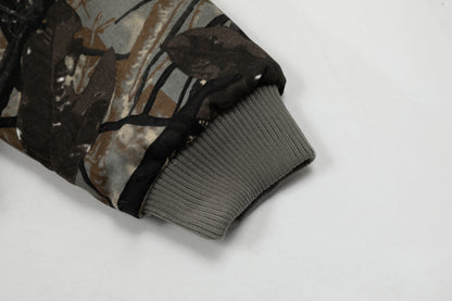 Faux-Fur Lined | Camo Hooded Puffer