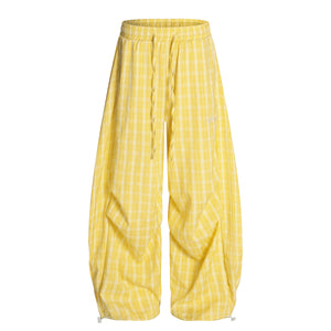 Checkmate Fit | Plaid Drop-Crotch Joggers