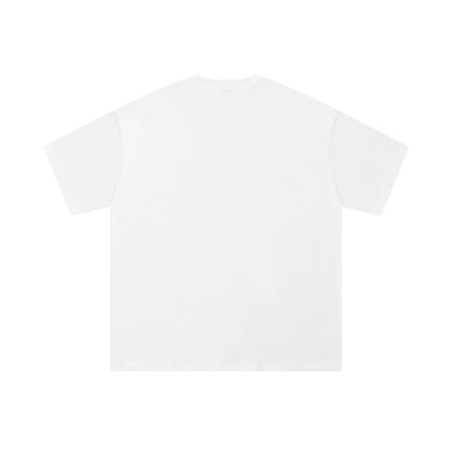 Scarf Pup | Embroidered Dog Patch Tee - Santo 