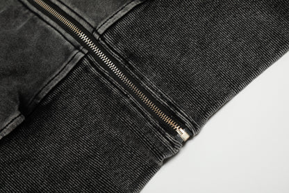 TIE SHADE | Ombre Button Shirt with Clip-on Tie - Santo 