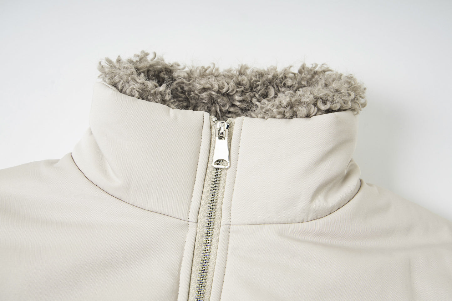 Faux Edge | Belted Vegan Leather Moto Jacket