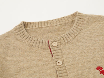 Winston | Dual-Collar Cable Knit Sweater - Santo 