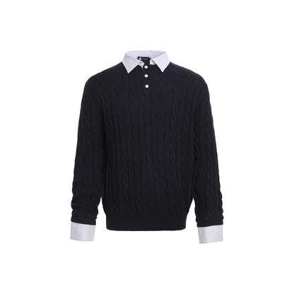 Fuzzy Pup | Dog Sweater with Colorful Knit Scarf