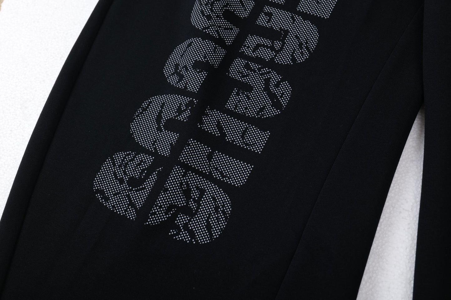 Dark Street Letter Flame Sweatpants