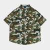 Camouflage | Button Polo T-Shirt