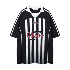 Striped | Racing Tee - Santo 