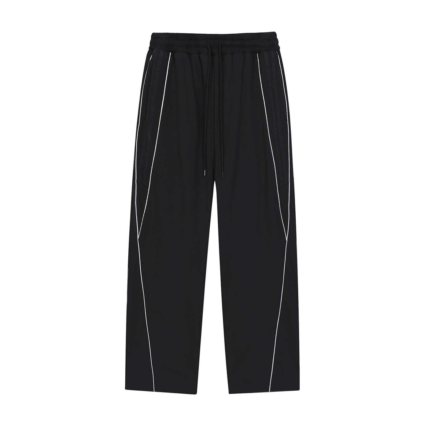SANTO ORIGINAL - Striped Straight-Leg Joggers