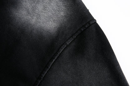 Spray Paint Print | Zip Up Hoodie - Santo 